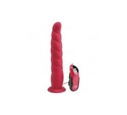  Fetish Fantasy Elite Vibrating 10 Inch Dildo Silicone Waterproof Red 